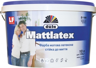 Краска Mattlatex D100 DUFA 10л